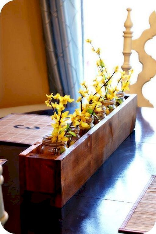 Inspiring wooden box ideas for flower that you can try 43