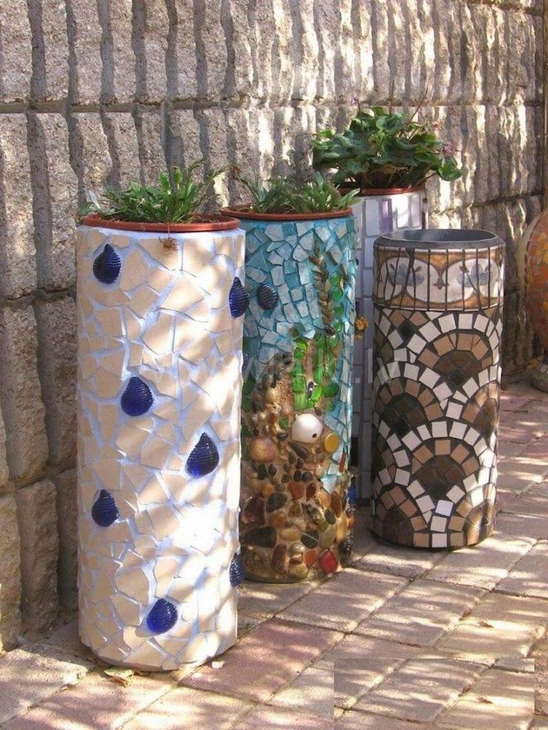 Adorable diy mosaic craft ideas to beautify your home decoration 35