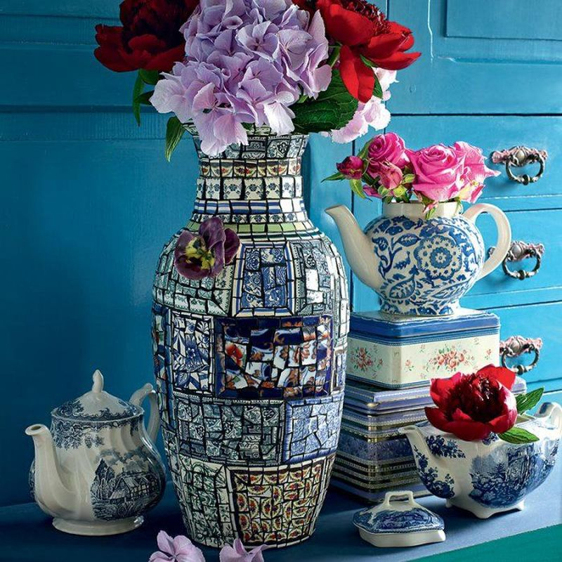 Adorable diy mosaic craft ideas to beautify your home decoration 47