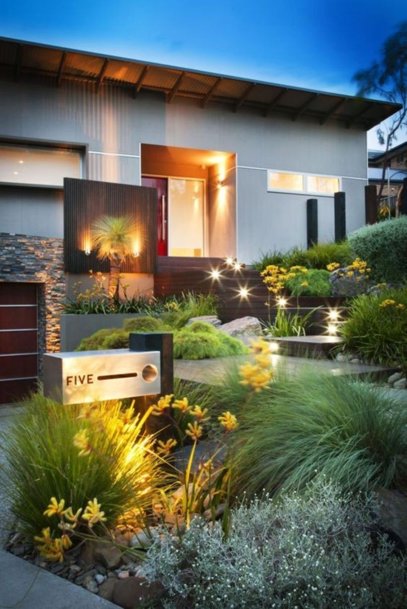 60 Adorable Front Yard Lighting Ideas For Your Summer Night Vibe ...