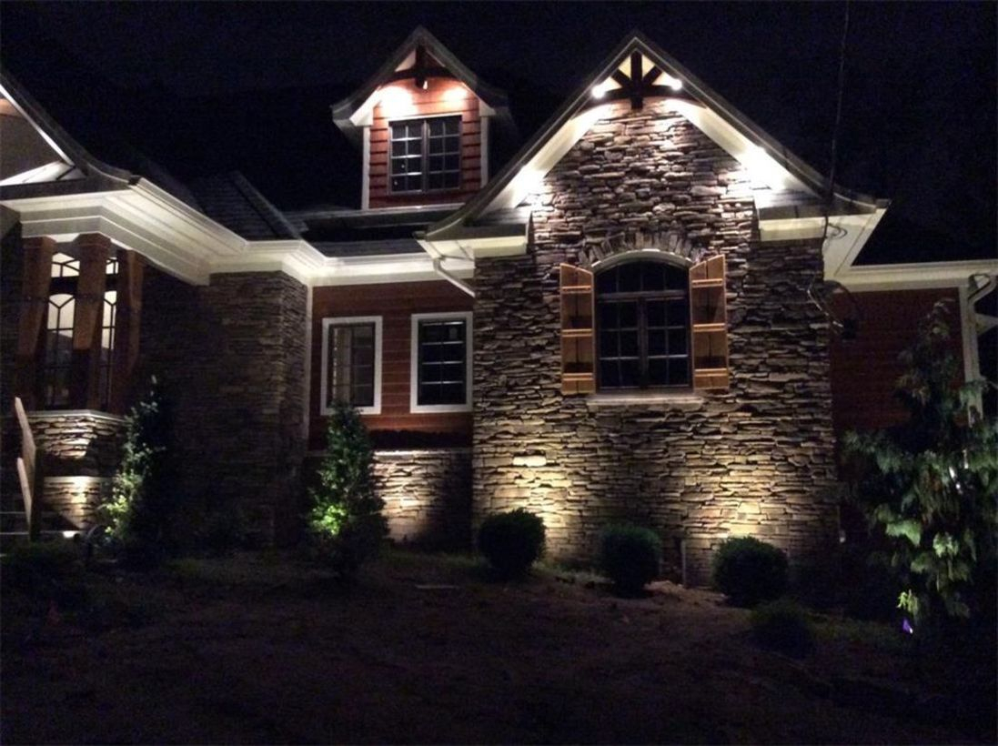 Adorable front yard lighting ideas for your summer night vibe 36