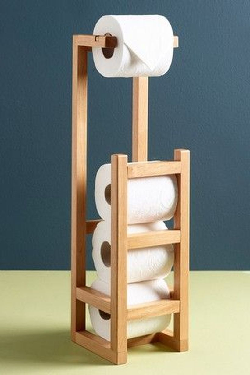 Wooden rack ideas to be applied into any home styles for a warmer room impression 09