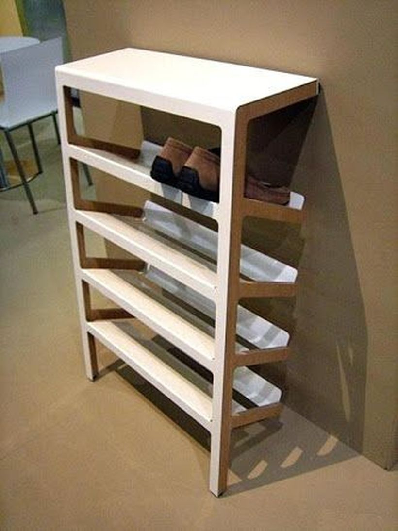Wooden rack ideas to be applied into any home styles for a warmer room impression 14