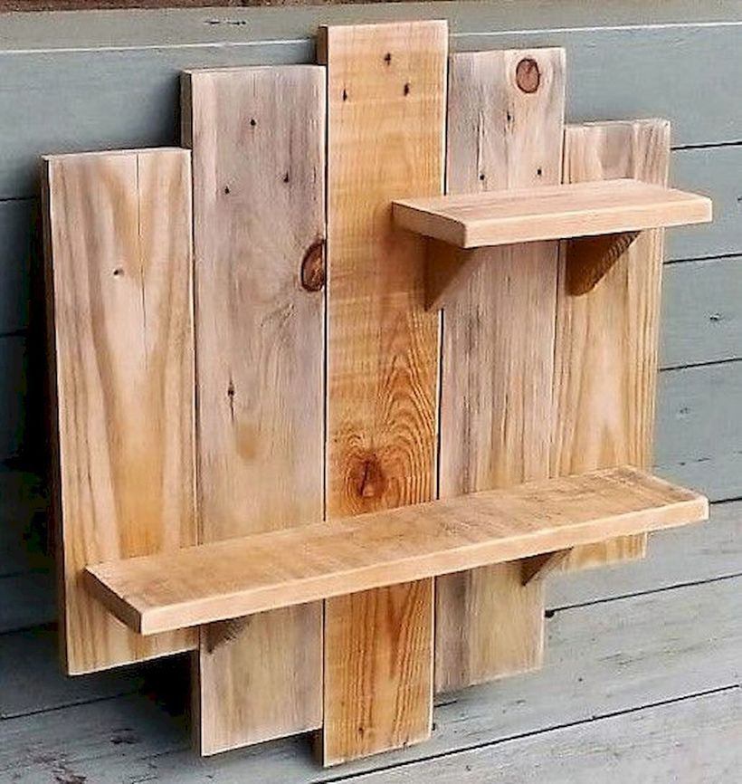 Wooden rack ideas to be applied into any home styles for a warmer room impression 18