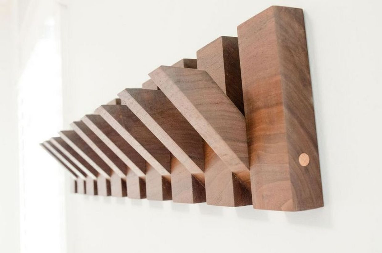 Wooden rack ideas to be applied into any home styles for a warmer room impression 21