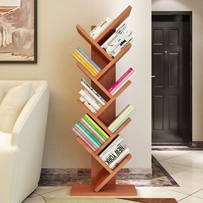 Wooden rack ideas to be applied into any home styles for a warmer room impression 28