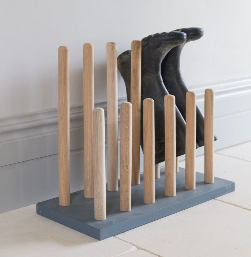 Wooden rack ideas to be applied into any home styles for a warmer room impression 34