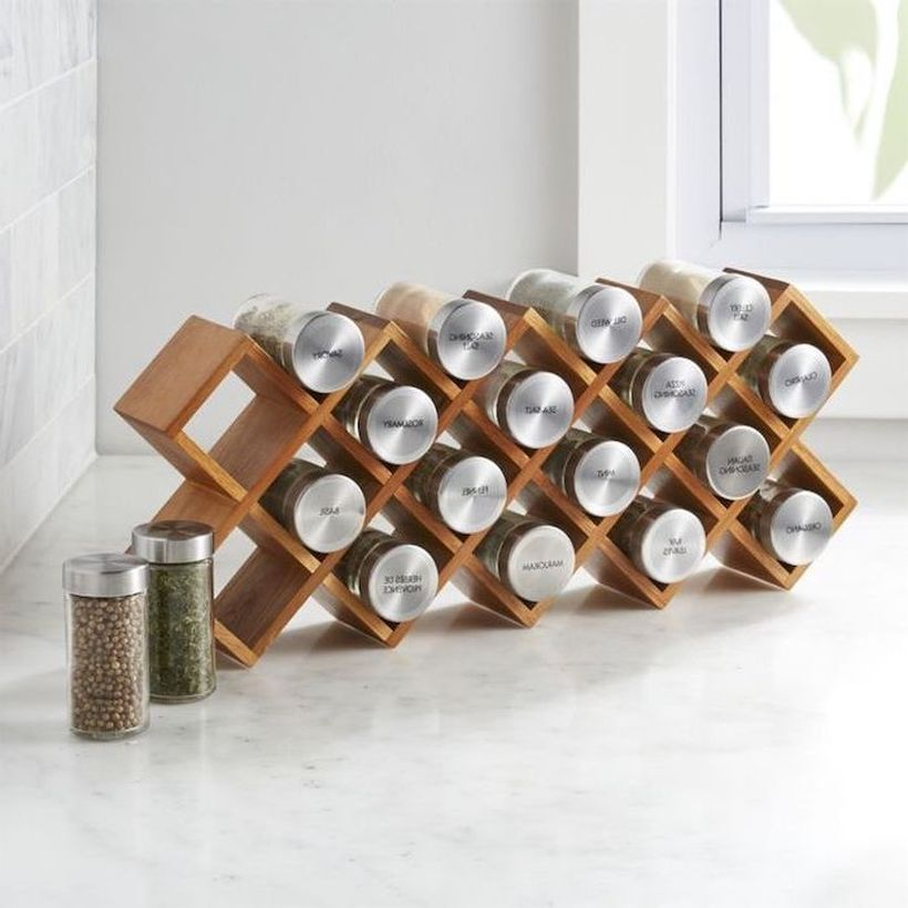 Wooden rack ideas to be applied into any home styles for a warmer room impression 38