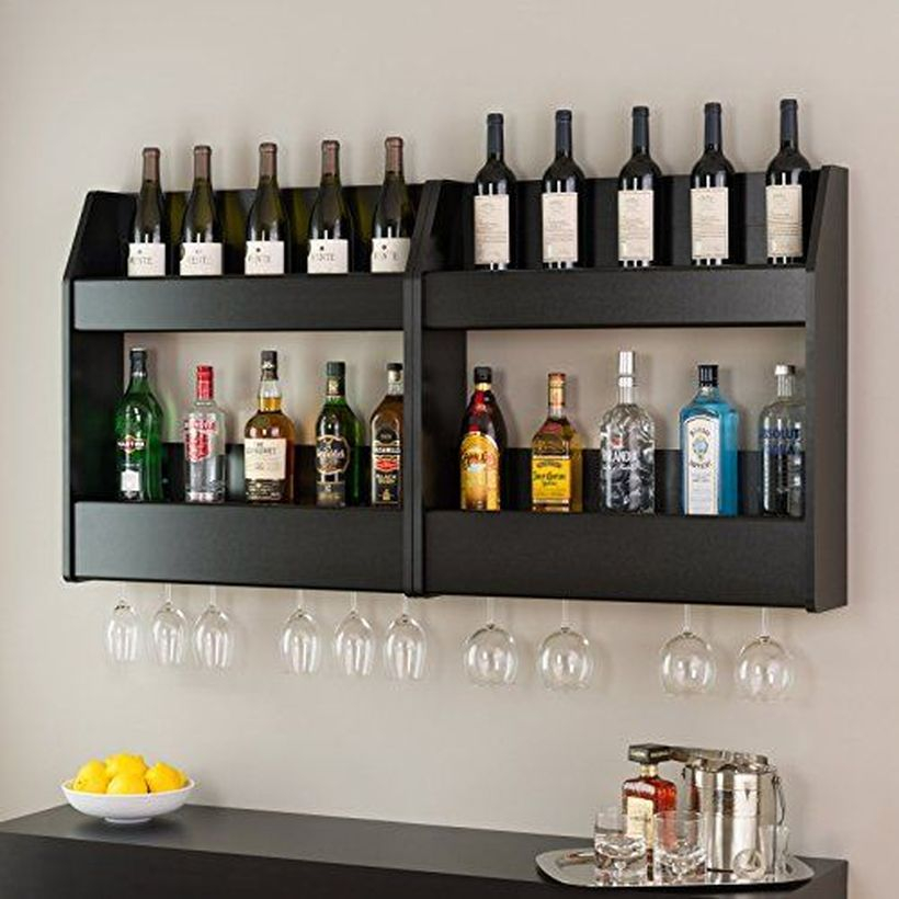 Wooden rack ideas to be applied into any home styles for a warmer room impression 45