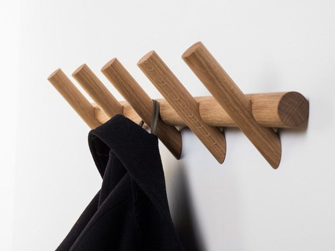 Wooden rack ideas to be applied into any home styles for a warmer room impression 46