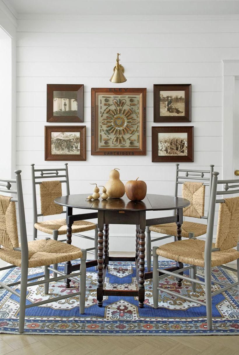 A fabulous indoor redecoration from summer to fall with tablescape, gallery walls and placing various sizes of vegetables falling on the fabulous dining room table.