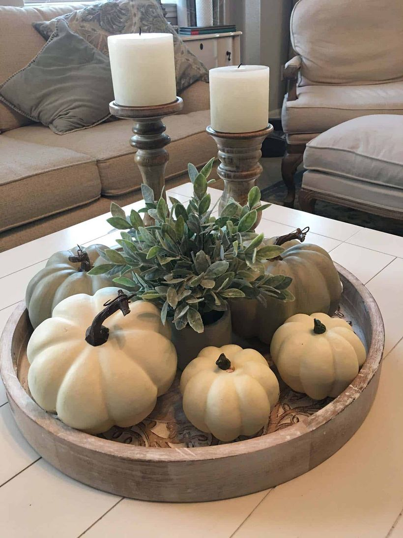 Accessorize a coffee table.