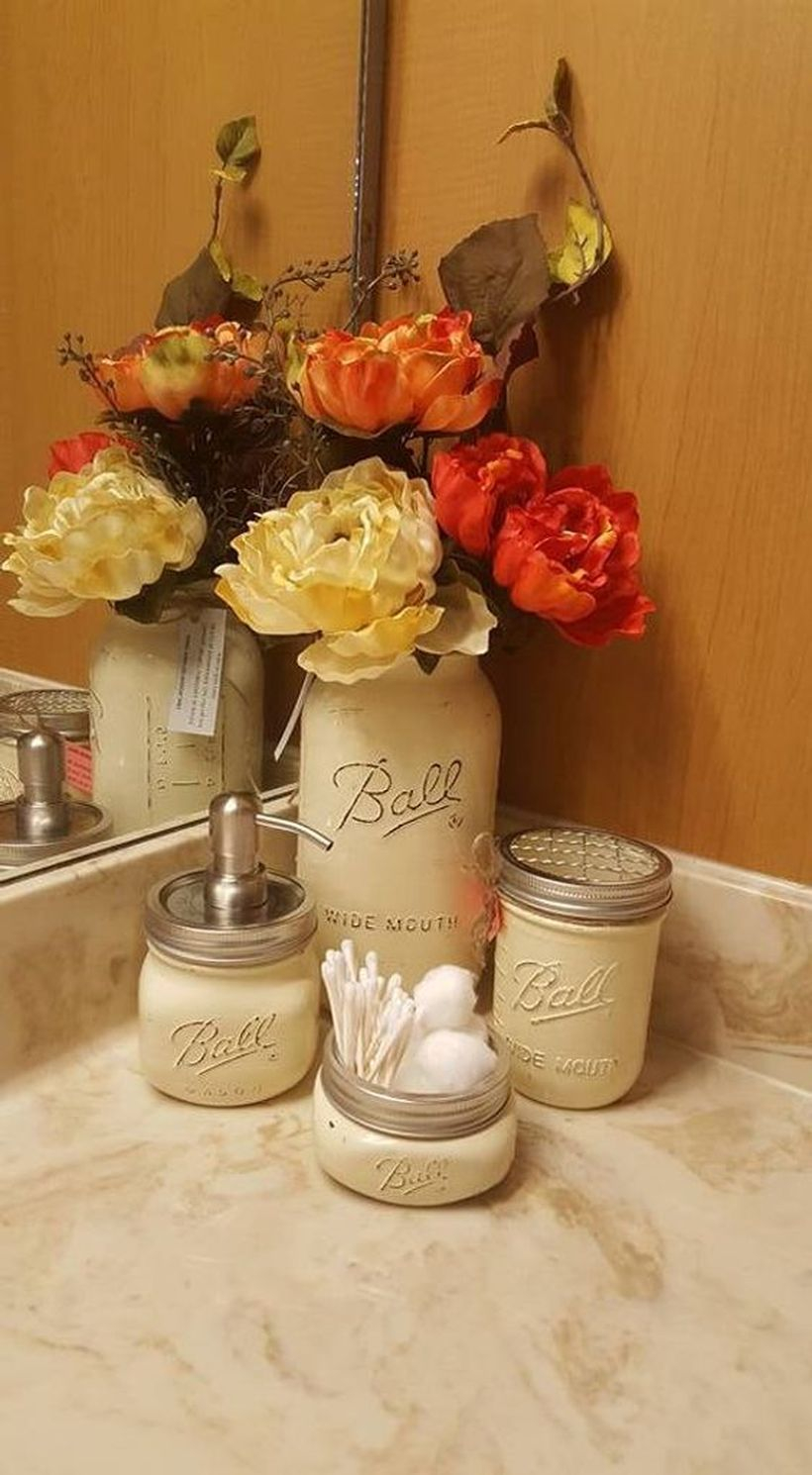 Beautiful mason jars