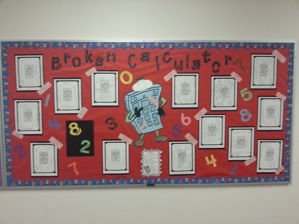 Calculator design to complete your board display