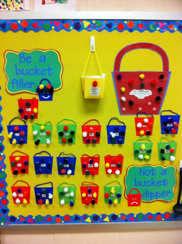 Cute board display with bag design