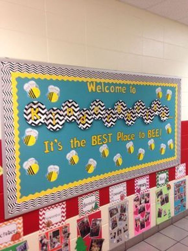 Cute classroom board display