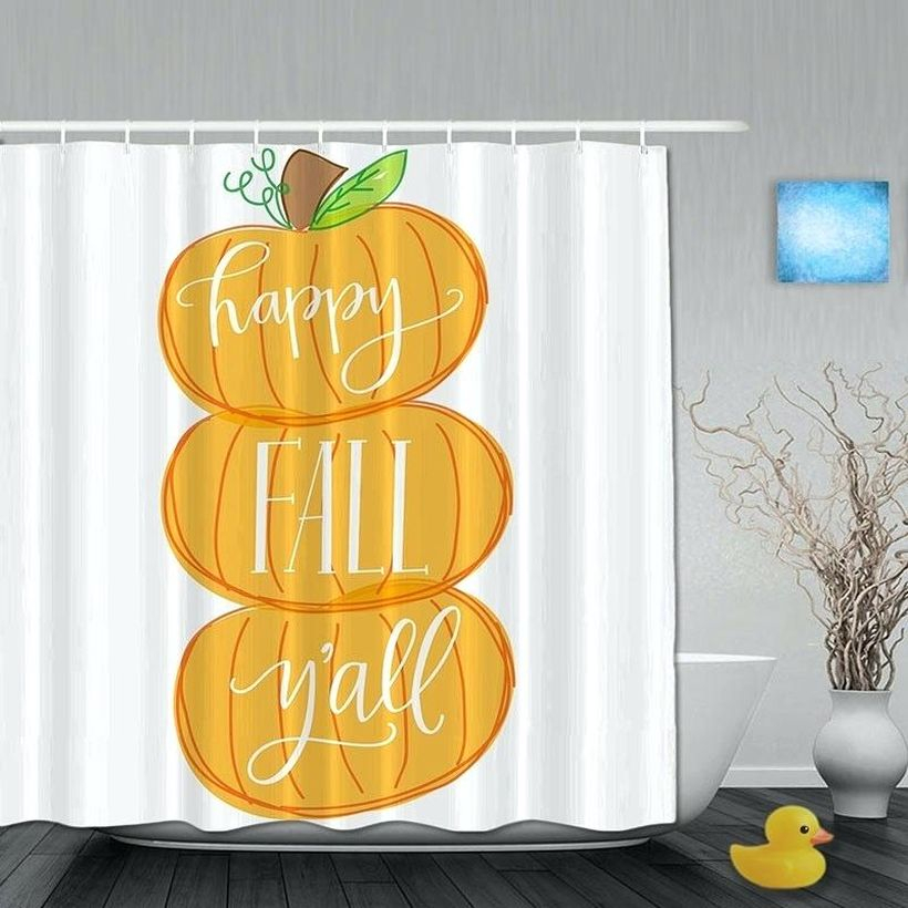 Extraordinary curtains pumpkin