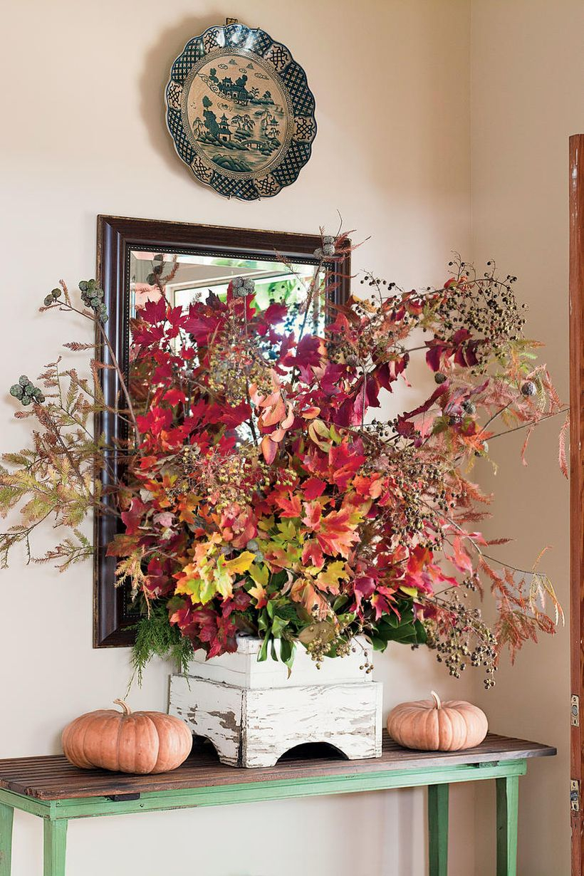 Fall foliage arrangement