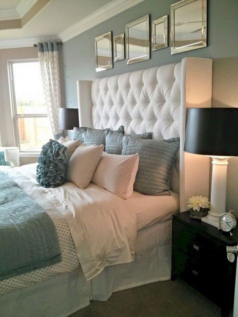 Mesmerizing white headboard