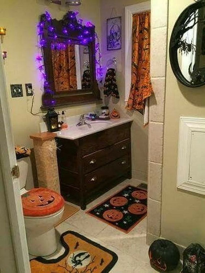 Pumpkin pattern mats
