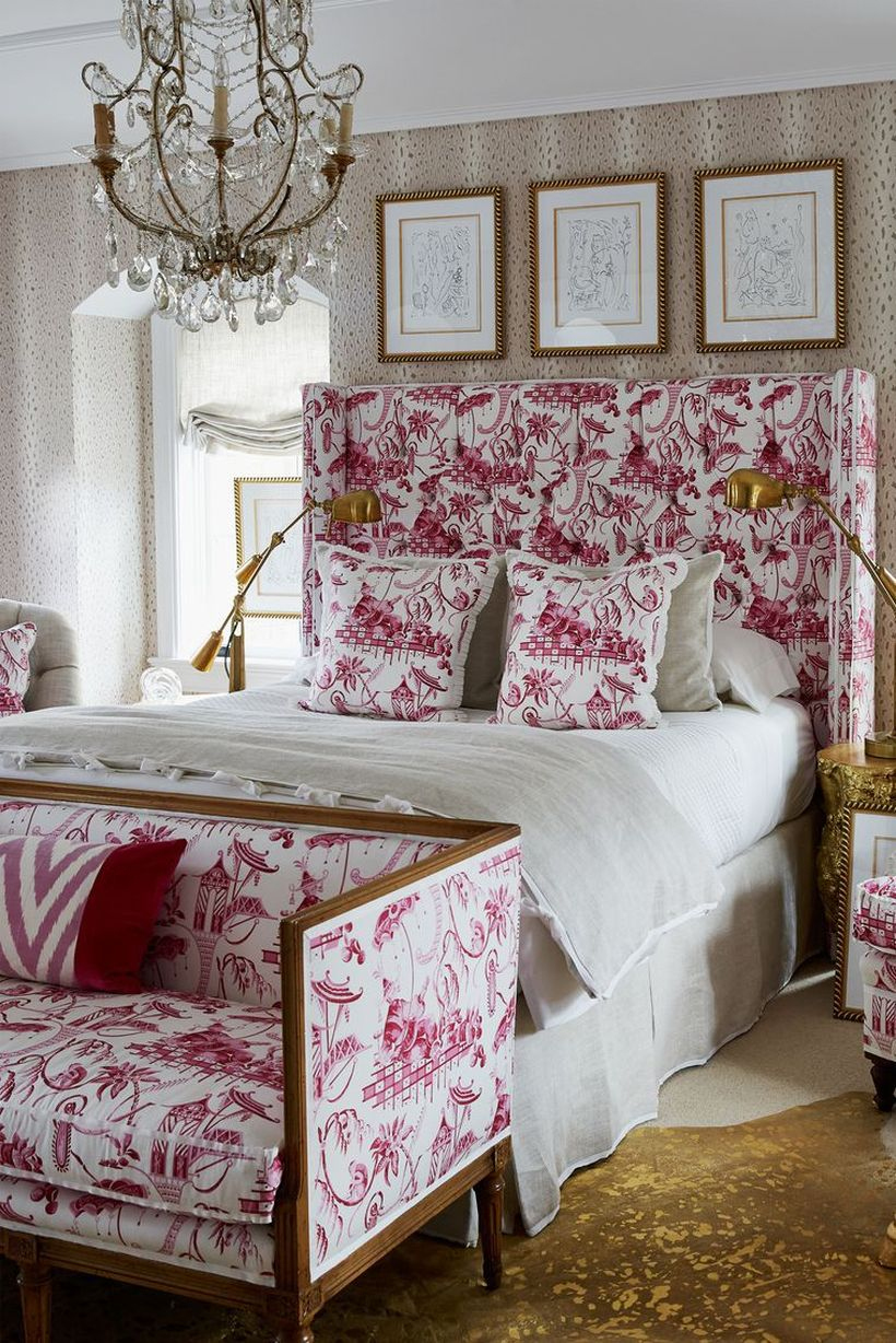 Wonderful gilded bedroom lights