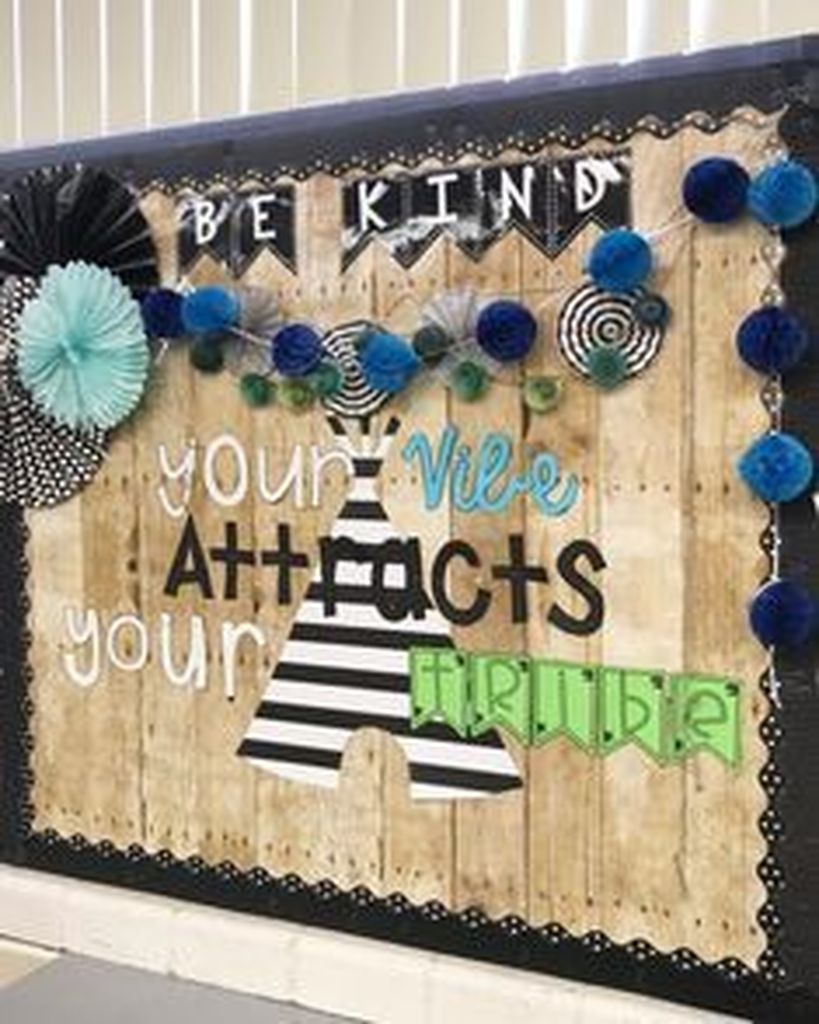 Wooden board display to complete your classroom