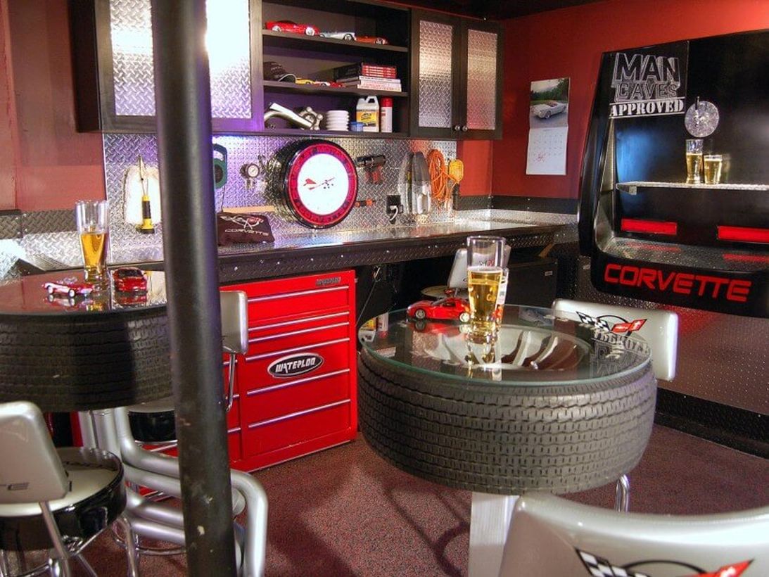 Work bench home bar