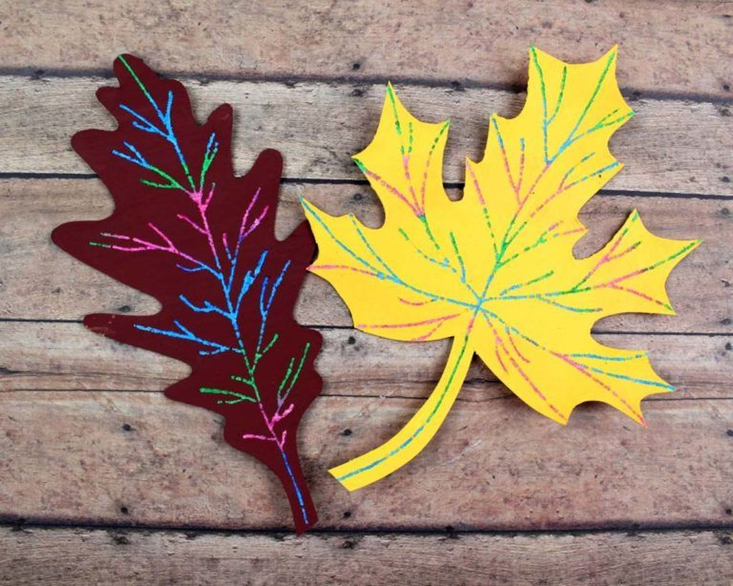 Amazing autumn leaves craft