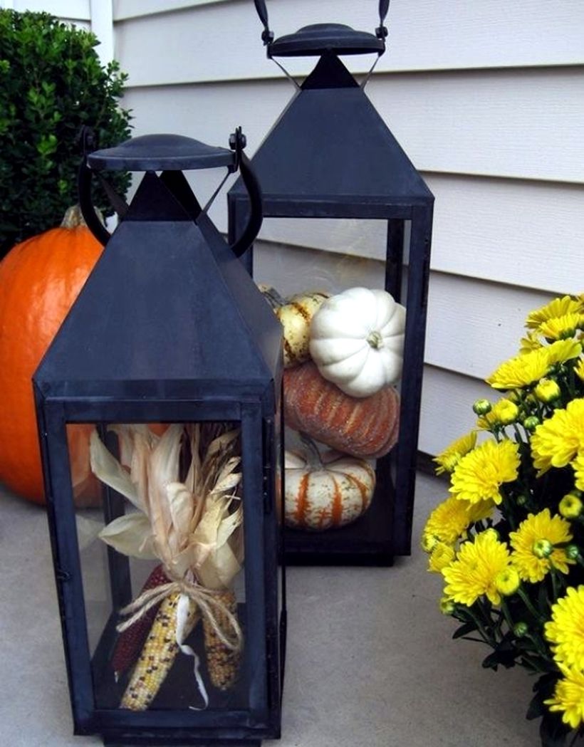 Andles, lanterns and pumpkins