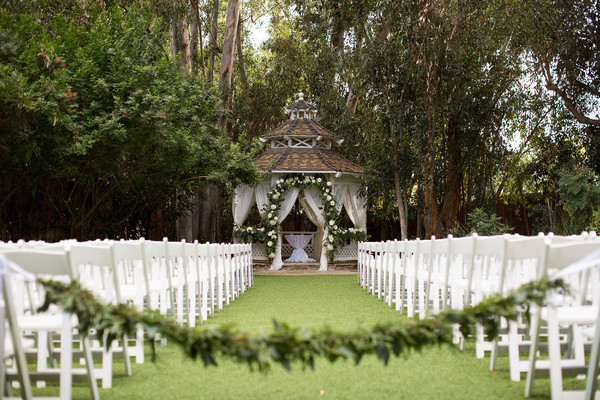 Beautiful outdoor venue for fall wedding with gardens san marcos, forests, english gardens, and streams it’s a more intimate venue a capacity of 175.