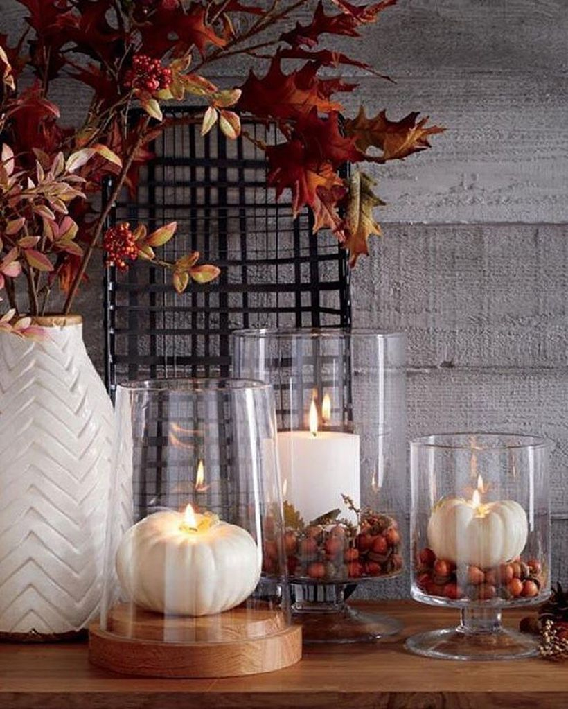 Candle pattern pumpkin