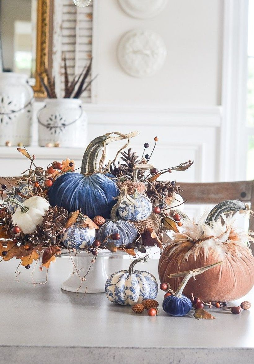 Pumpkin centerpiece