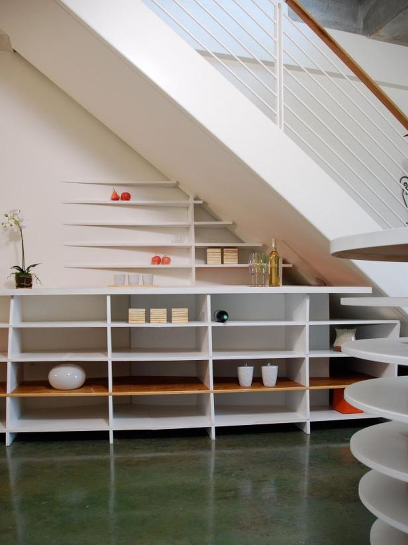 A wonderful beneath the stairs
