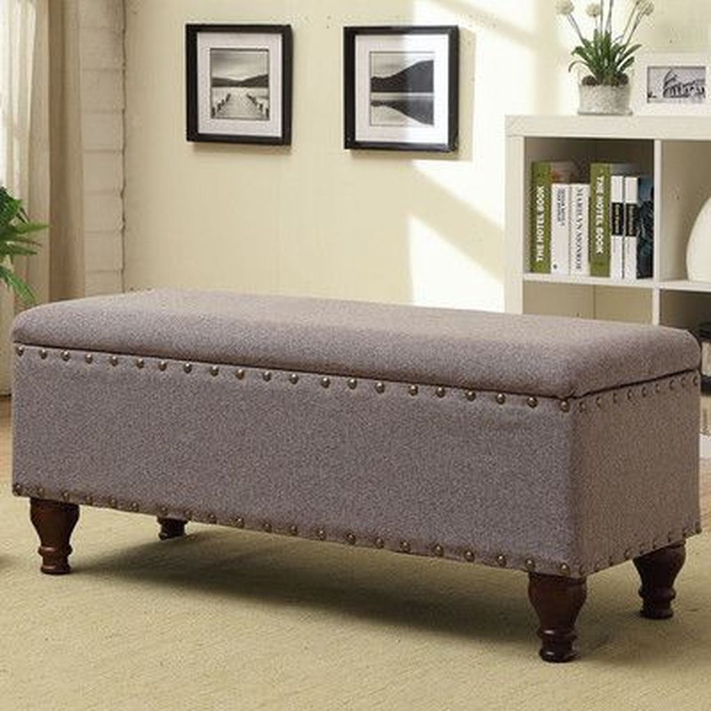 An amazing entryway look with this top-rated storage bench to complete your entryways decor