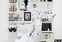 An exciting home decoration diy projects with the pegboard can be painted in one or more colors and a variety of designs to work with any decor.