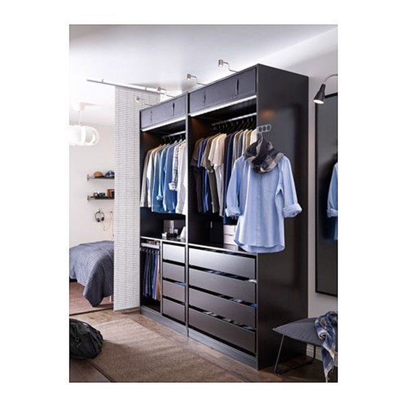 An extraordinary teak wardrobe.