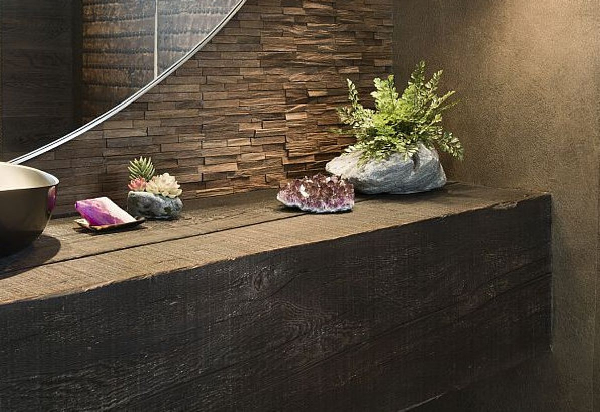 Best succulent on the square sink to make a wonderful bathroom