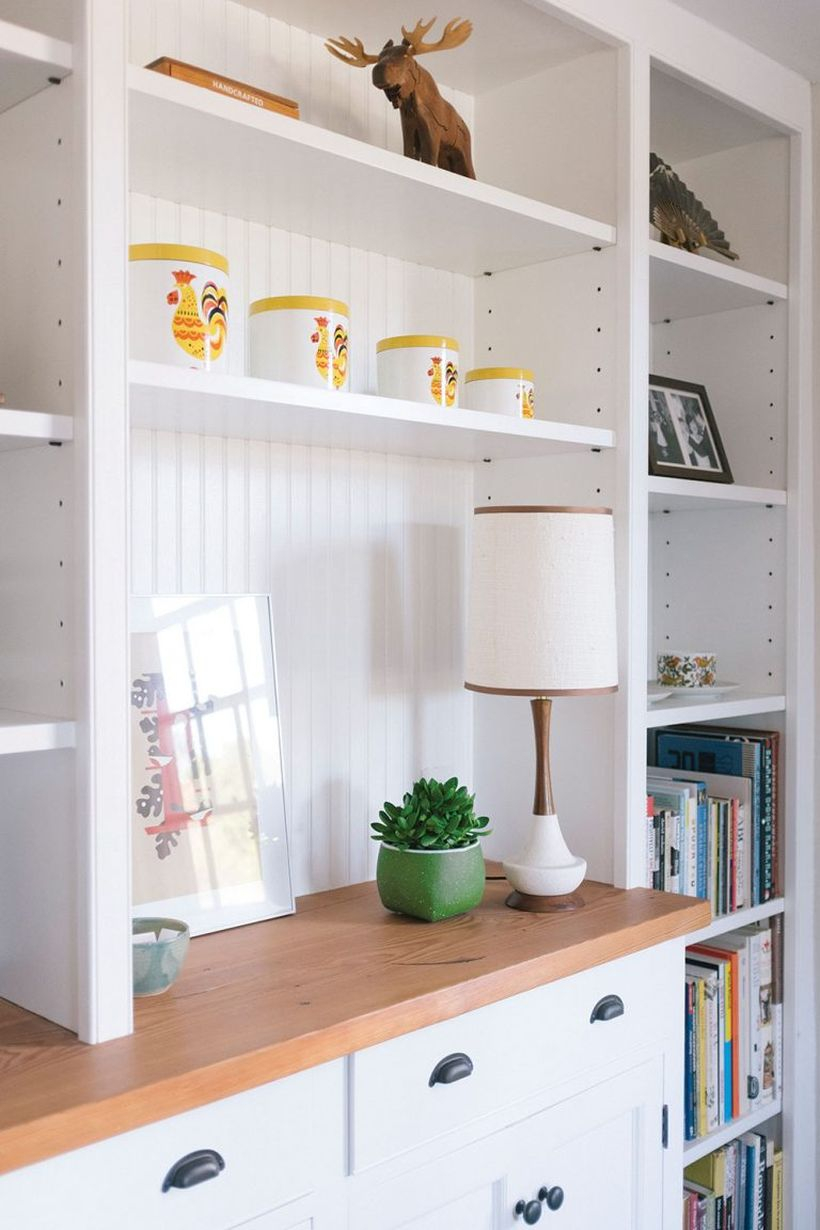 Fabulous succulent with green pot on the cupboard to decoration