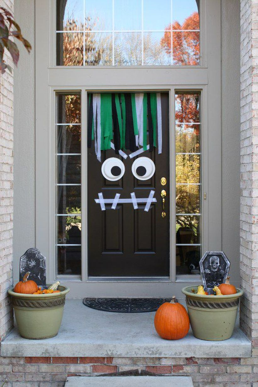 Front door monster