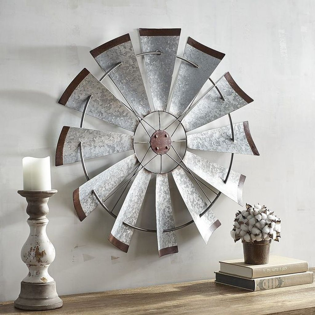 Iron wall decoration