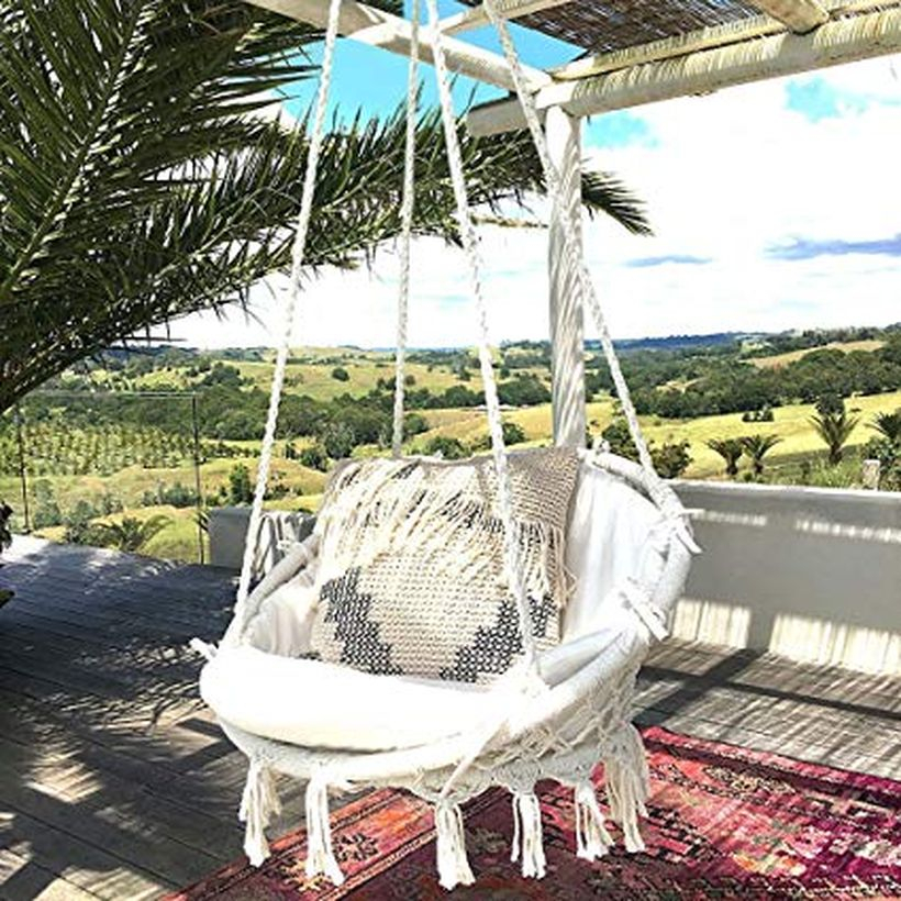 Kinden hanging cotton rope macrame.