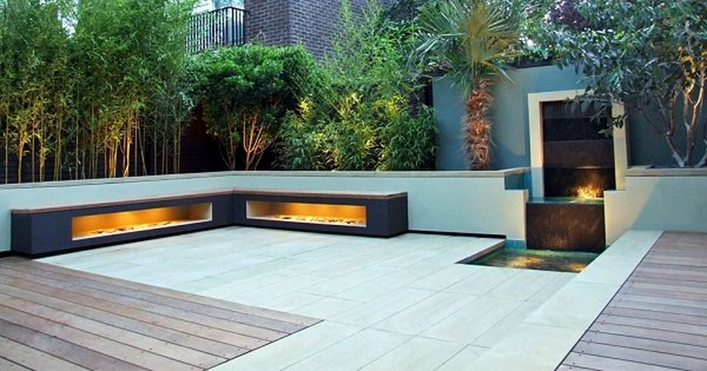 Modern rooftop design with tall shrubs and small trees around it to complete your rooftop design