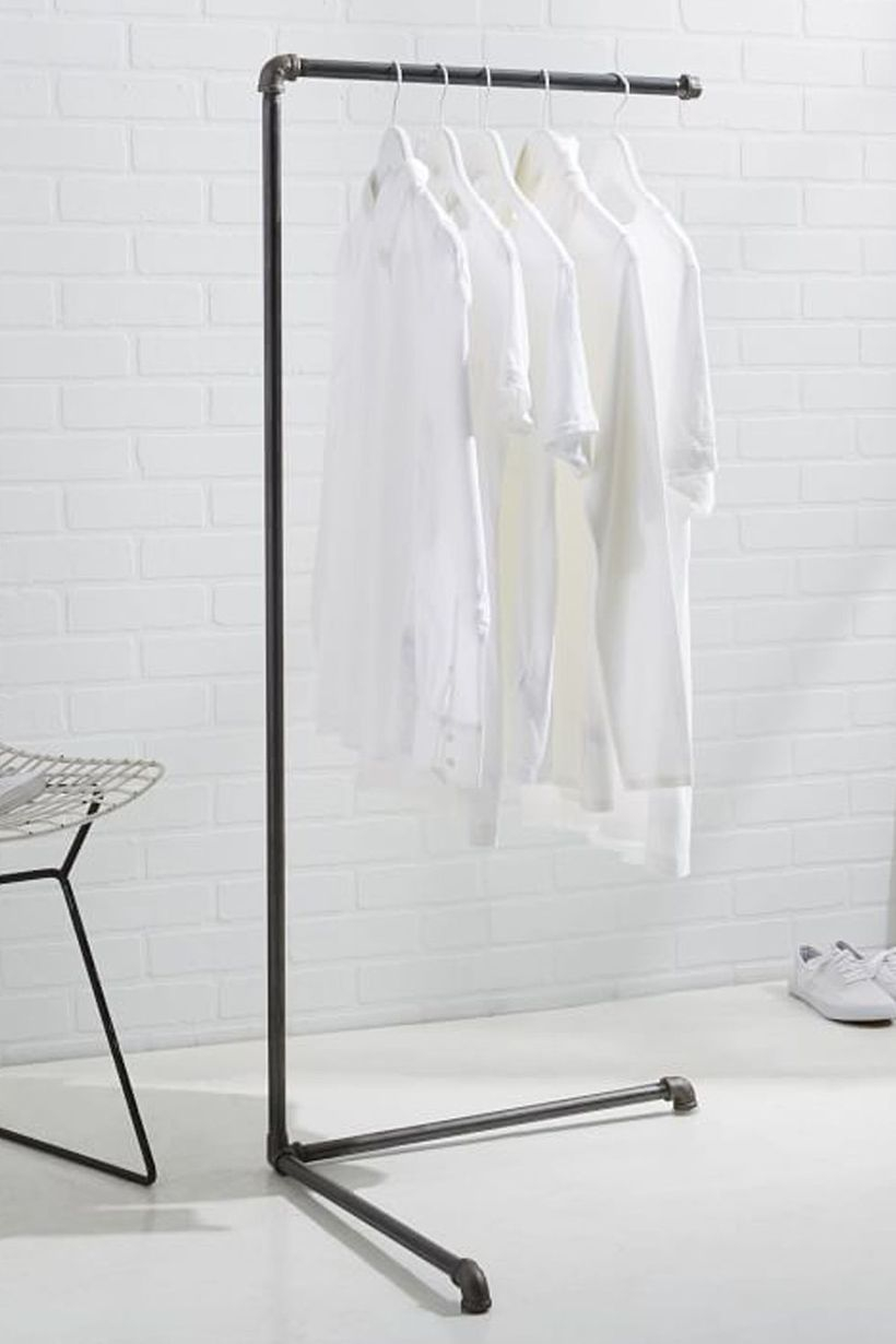Monroe trades clothing rack.