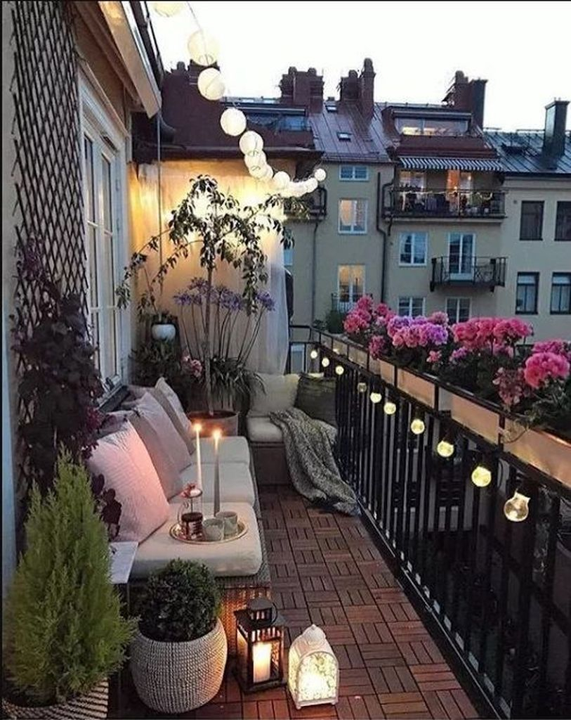 Perfect lighting for balcony