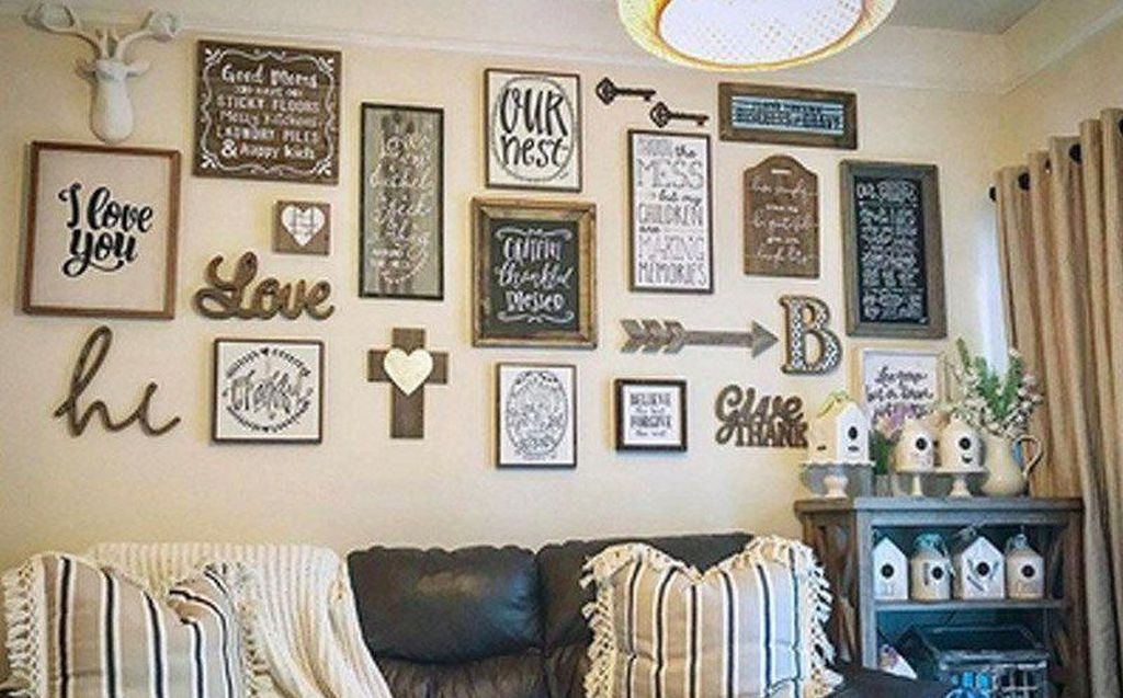 Perfect wall gallery for home