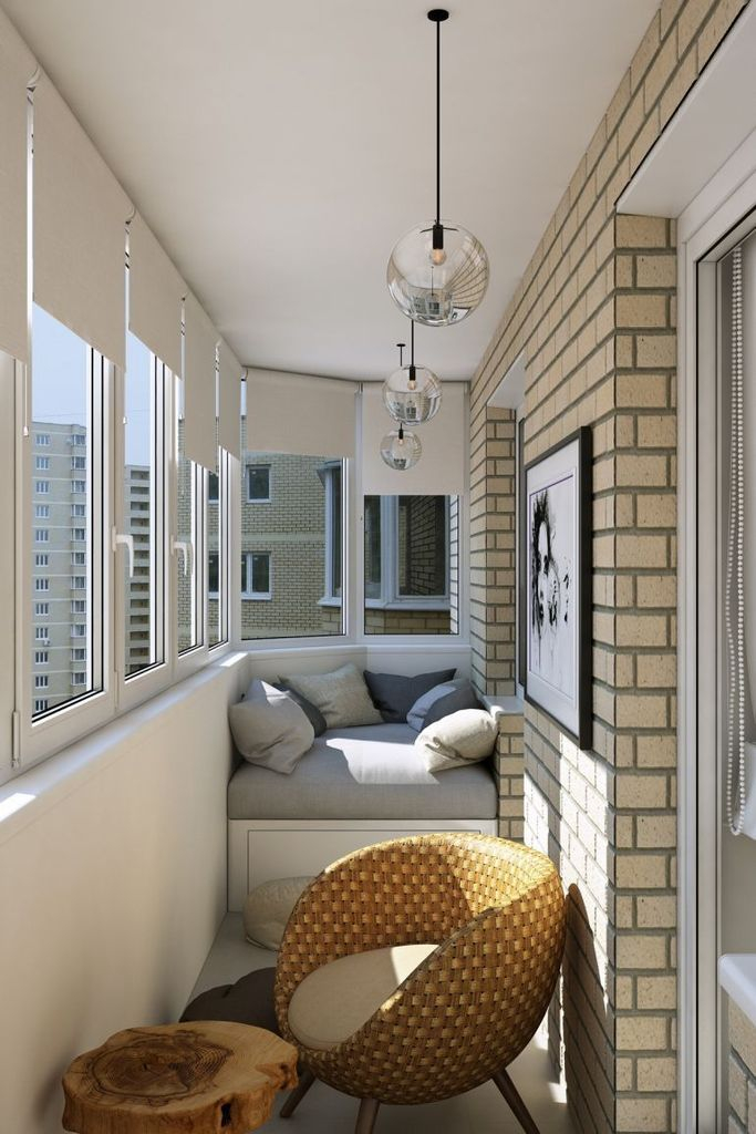 Rattan cahir for small balcony