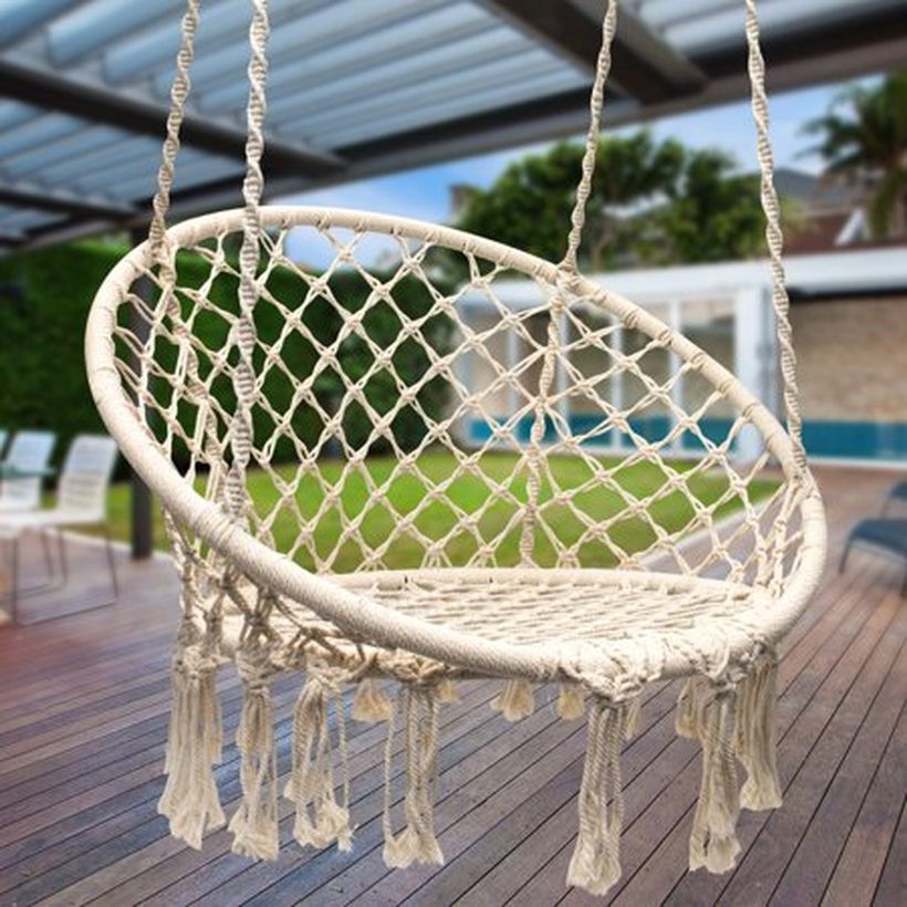 Sorbus hammock chair macrame swing.