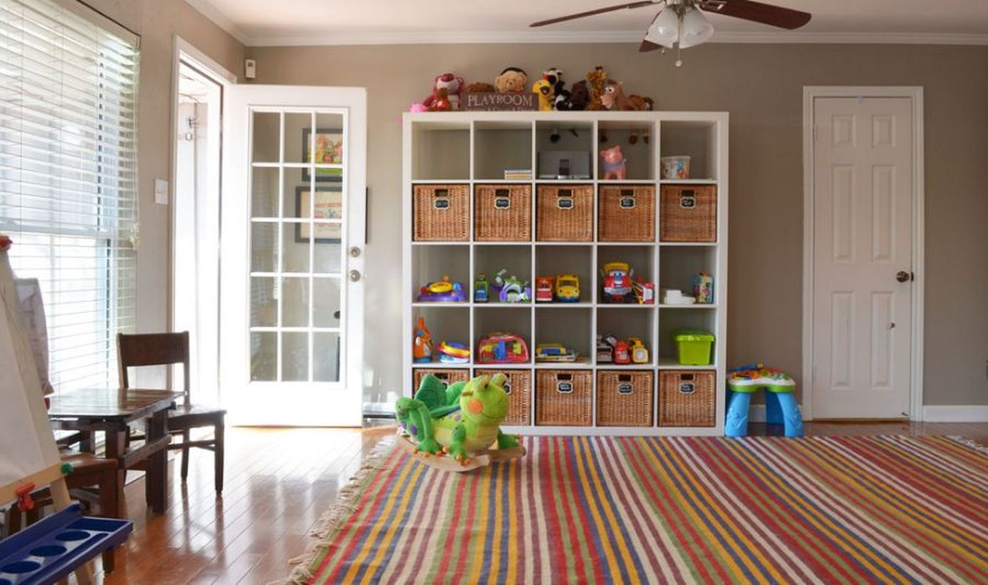 Stunning storage ideas with square shape and multilevel design to look neat