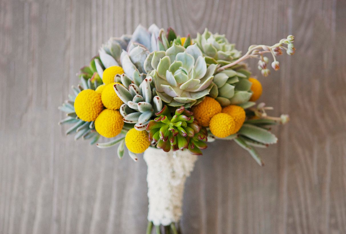 Unique wedding flower bouquet with succulents of any style or shade to look fancy you must know