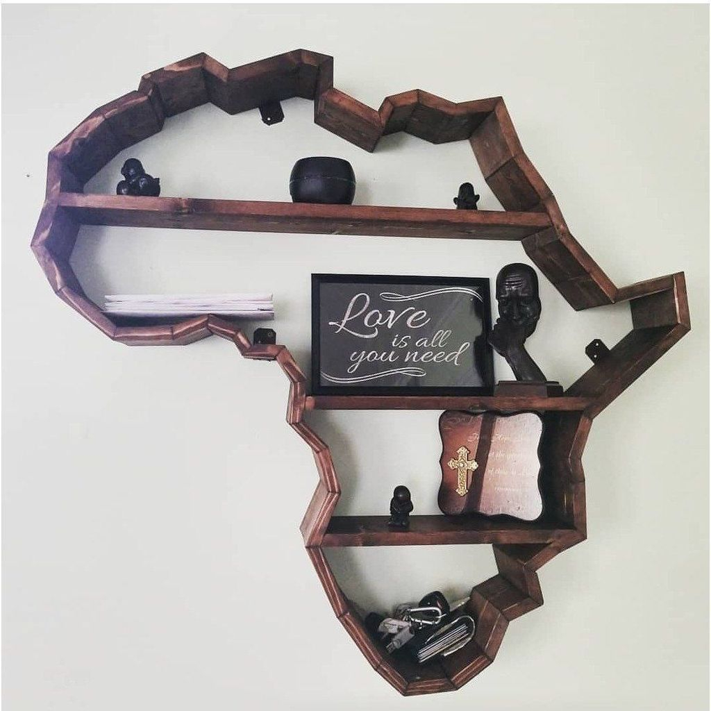 Unique wooden wall decoration